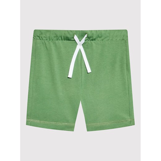 United Colors Of Benetton Szorty sportowe 3BL0I0501 Zielony Regular Fit ze sklepu MODIVO w kategorii Spodenki chłopięce - zdjęcie 182759755