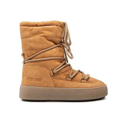 Moon Boot Śniegowce Ltrack Suede 24500100001 Brązowy ze sklepu MODIVO w kategorii Śniegowce damskie - zdjęcie 182759805