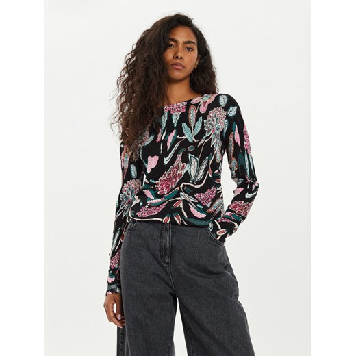 Desigual Sweter Manchester 24WWJF41 Czarny Regular Fit ze sklepu MODIVO w kategorii Swetry damskie - zdjęcie 182759815