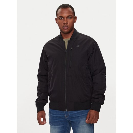 G-Star Raw Kurtka bomber Tech D25508-D517 Czarny Regular Fit ze sklepu MODIVO w kategorii Kurtki męskie - zdjęcie 182759909