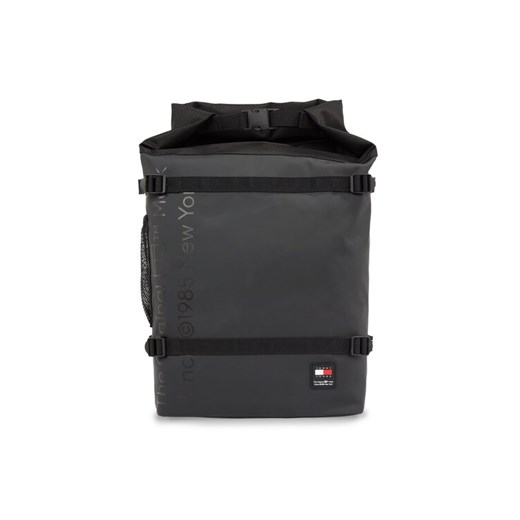 Tommy Jeans Plecak Tjm Daily + Rolltop Backpack AM0AM12120 Czarny ze sklepu MODIVO w kategorii Plecaki - zdjęcie 182759989