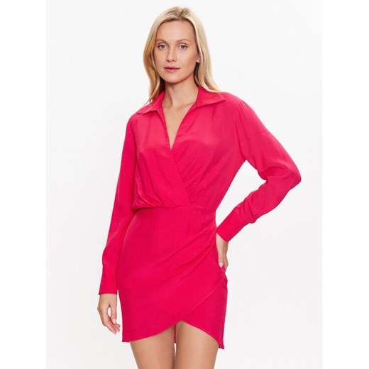 Sisley Sukienka codzienna 4B5FLV03L Różowy Regular Fit ze sklepu MODIVO w kategorii Sukienki - zdjęcie 182760047