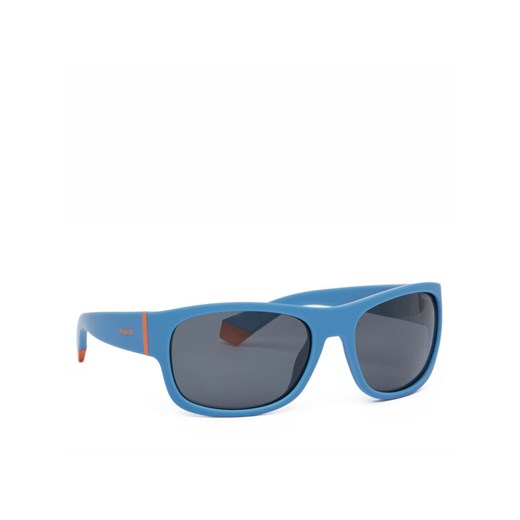 Polaroid Okulary przeciwsłoneczne PLD 8064/S 207818 Niebieski ze sklepu MODIVO w kategorii Okulary przeciwsłoneczne dziecięce - zdjęcie 182760085