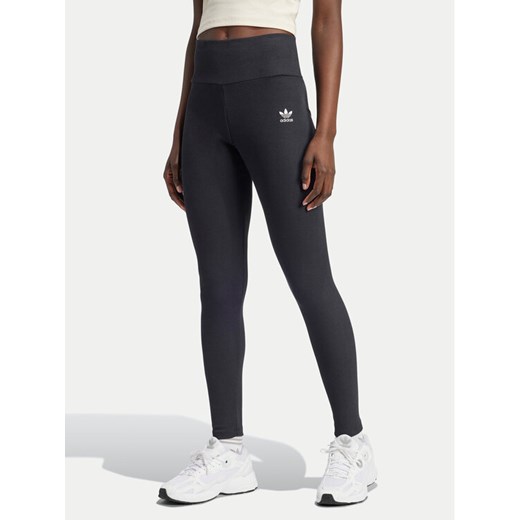 adidas Legginsy Essentials IY9645 Czarny Slim Fit ze sklepu MODIVO w kategorii Spodnie damskie - zdjęcie 182760125