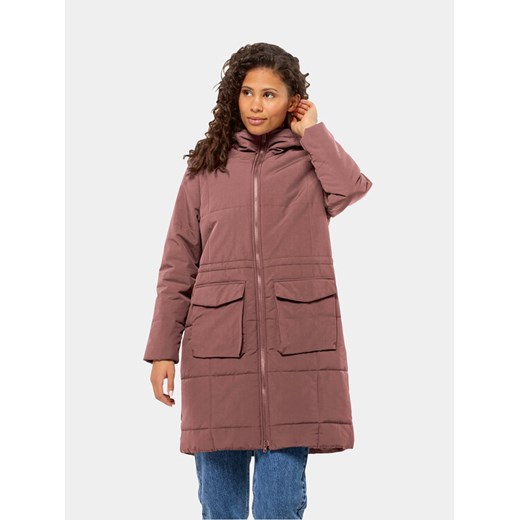 Jack Wolfskin Kurtka zimowa White Frost Parka 1207361 Różowy Regular Fit ze sklepu MODIVO w kategorii Kurtki damskie - zdjęcie 182760177