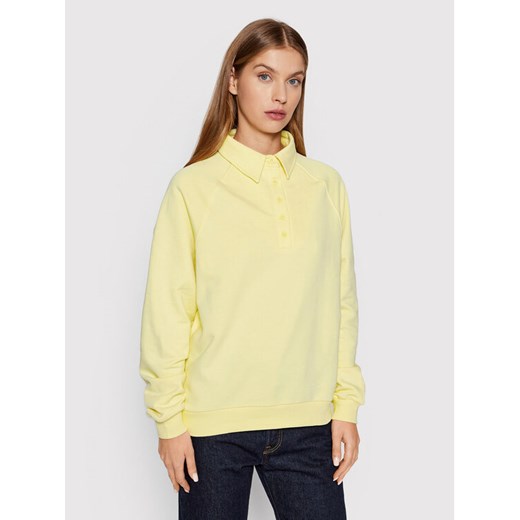 NA-KD Bluza 1100-005423-3116-003 Żółty Oversize ze sklepu MODIVO w kategorii Bluzy damskie - zdjęcie 182760219