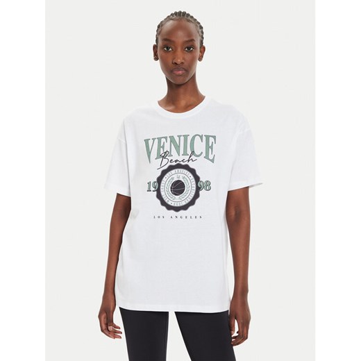 Brave Soul T-Shirt LTS-568ARIA Écru Oversize S MODIVO