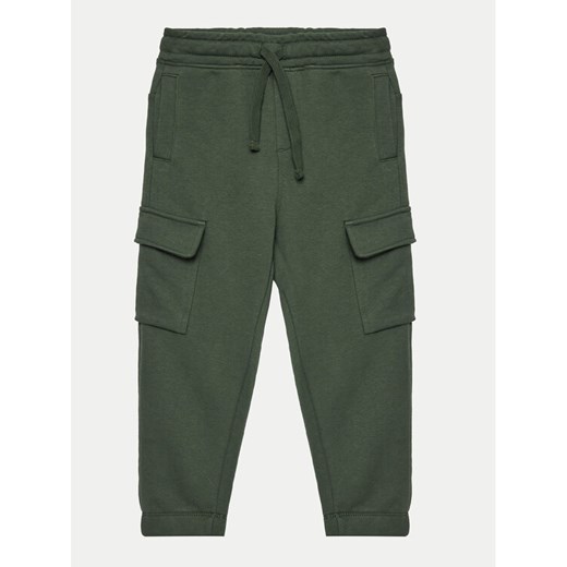 OVS Spodnie cargo 2127940 Zielony Regular Fit ze sklepu MODIVO w kategorii Spodnie dziewczęce - zdjęcie 182760256
