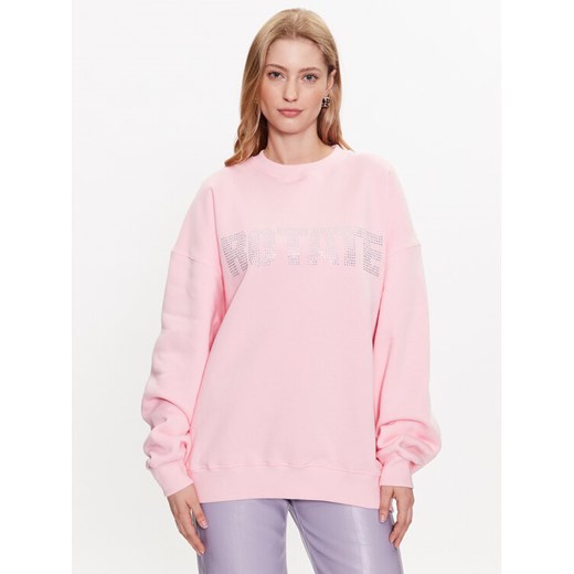 ROTATE Bluza Irisa 700187043 Różowy Regular Fit ze sklepu MODIVO w kategorii Bluzy damskie - zdjęcie 182760276