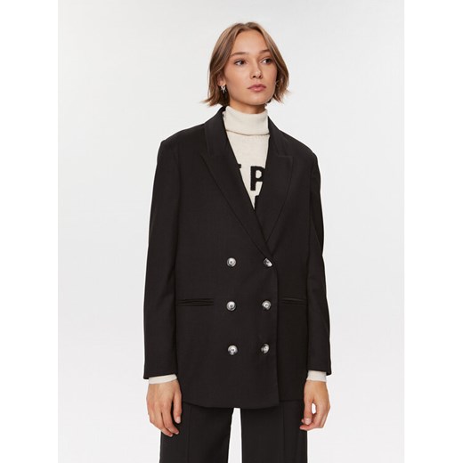 Silvian Heach Marynarka CVA23093GC Czarny Regular Fit ze sklepu MODIVO w kategorii Marynarki damskie - zdjęcie 182760509