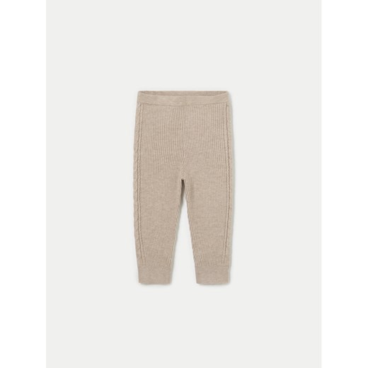 Mayoral Legginsy 10764 Beżowy Slim Fit ze sklepu MODIVO w kategorii Legginsy niemowlęce - zdjęcie 182760546