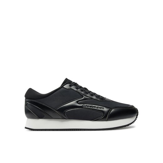 Calvin Klein Jeans Sneakersy Retro Runner Multilayer YM0YM01117 Czarny ze sklepu MODIVO w kategorii Buty sportowe męskie - zdjęcie 182760559
