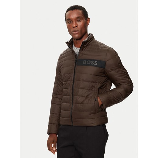 BOSS Kurtka przejściowa Darolus 50464308 Zielony Regular Fit ze sklepu MODIVO w kategorii Kurtki męskie - zdjęcie 182760607