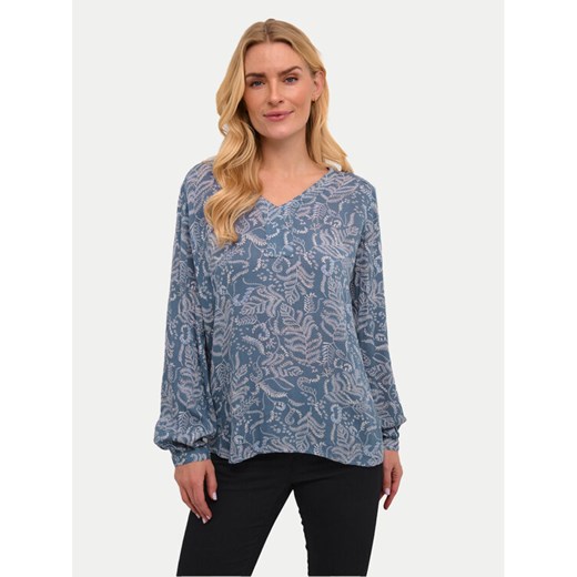 Kaffe Bluzka 10501481 Niebieski Regular Fit ze sklepu MODIVO w kategorii Bluzki damskie - zdjęcie 182760627