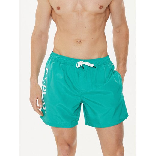 Replay Szorty kąpielowe LM1119.000.82972 Zielony Regular Fit ze sklepu MODIVO w kategorii Kąpielówki - zdjęcie 182760677