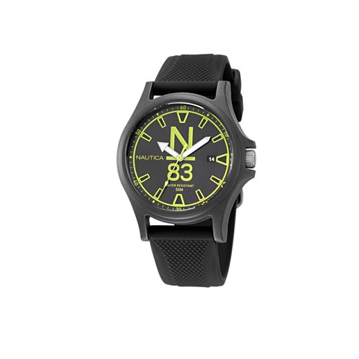 Nautica Zegarek NAPJSS221 Czarny ze sklepu MODIVO w kategorii Zegarki - zdjęcie 182760705