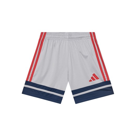 adidas Szorty sportowe Squadra 25 JP3416 Szary Regular Fit ze sklepu MODIVO w kategorii Spodenki chłopięce - zdjęcie 182760746