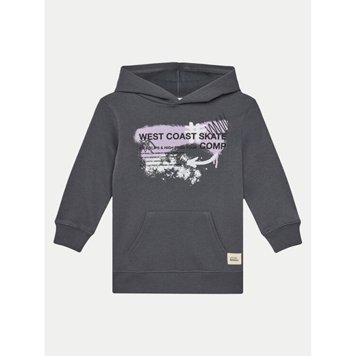 Cotton On Kids Bluza Milo Hoodie 7341200-83 Szary Regular Fit ze sklepu MODIVO w kategorii Bluzy chłopięce - zdjęcie 182760828