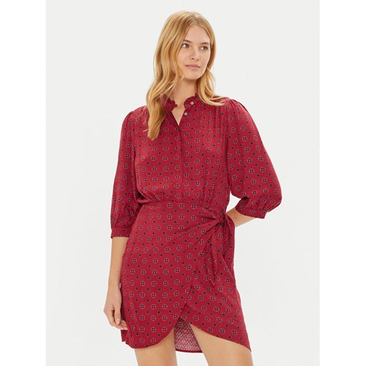 Pepe Jeans Sukienka codzienna Picci PL953611 Czerwony Regular Fit ze sklepu MODIVO w kategorii Sukienki - zdjęcie 182760855