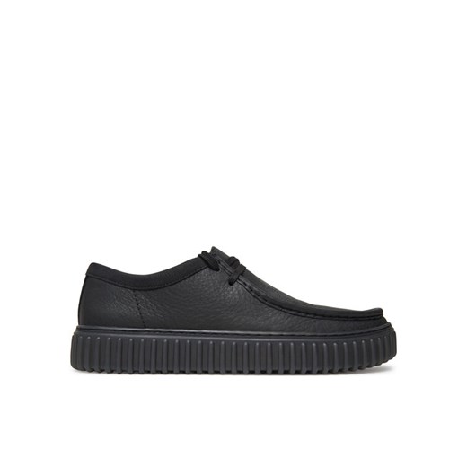 Clarks Półbuty Torhill Lo 26181385 Czarny ze sklepu MODIVO w kategorii Półbuty męskie - zdjęcie 182760879