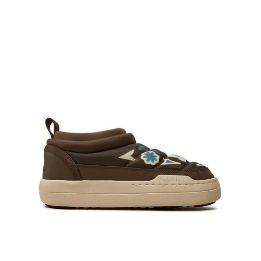Moon Boot Botki Park Soft Flower 80D2470030 Brązowy ze sklepu MODIVO w kategorii Botki - zdjęcie 182760965