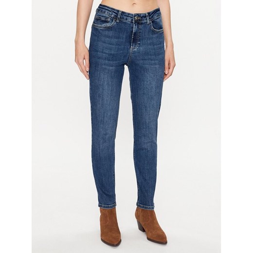 Liu Jo Jeansy UF3034 D4391 Granatowy Slim Fit ze sklepu MODIVO w kategorii Jeansy damskie - zdjęcie 182761086