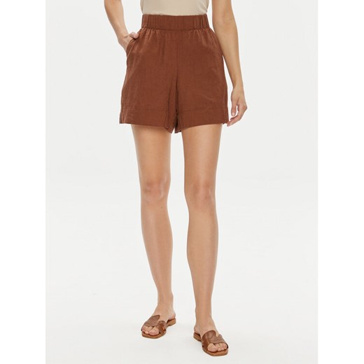 Gap Szorty materiałowe 582942-00 Brązowy Regular Fit ze sklepu MODIVO w kategorii Szorty - zdjęcie 182761138