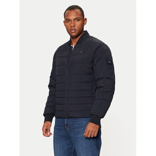 Tommy Hilfiger Kurtka bomber MW0MW37640 Granatowy Regular Fit ze sklepu MODIVO w kategorii Kurtki męskie - zdjęcie 182761157