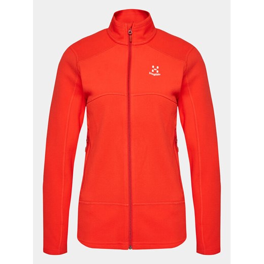 Haglöfs Polar Buteo Mid 605074 Czerwony Active Fit ze sklepu MODIVO w kategorii Bluzy damskie - zdjęcie 182761195