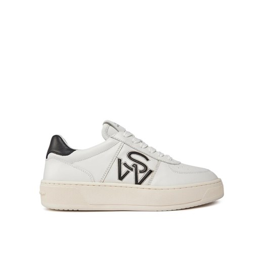 Stuart Weitzman Sneakersy Crtsde Lgo Snr SH305 Biały ze sklepu MODIVO w kategorii Buty sportowe damskie - zdjęcie 182761245