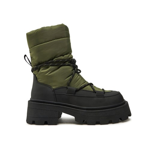 ONLY Shoes Botki 15329809 Zielony ze sklepu MODIVO w kategorii Botki - zdjęcie 182761257