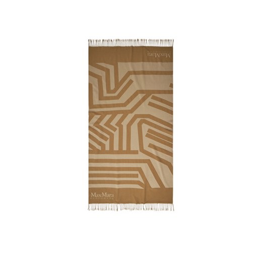 Max Mara Beachwear Ręcznik Vivy 2516591019 Brązowy ze sklepu MODIVO w kategorii Ręczniki - zdjęcie 182761325