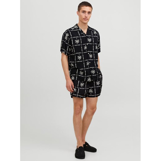 Jack&Jones Koszula Jorluke 12255727 Czarny Relaxed Fit ze sklepu MODIVO w kategorii Koszule męskie - zdjęcie 182761347