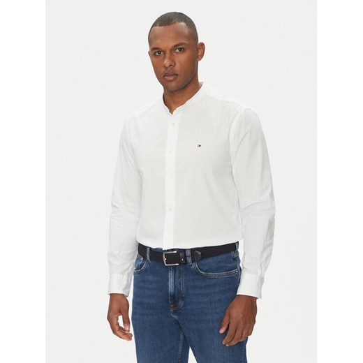 Tommy Hilfiger Koszula MW0MW39966 Biały Regular Fit ze sklepu MODIVO w kategorii Koszule męskie - zdjęcie 182761365