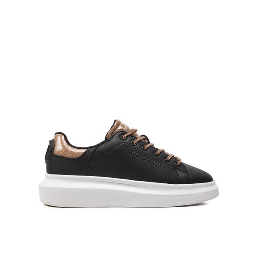 Just Cavalli Sneakersy 77RA3SB1 Czarny ze sklepu MODIVO w kategorii Buty sportowe damskie - zdjęcie 182761366
