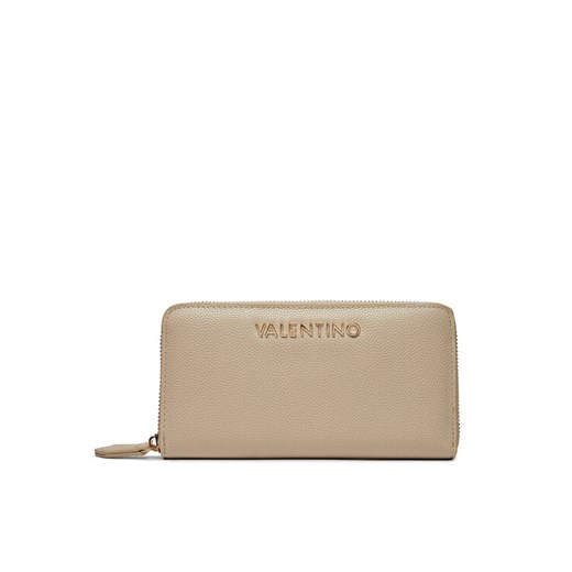 Valentino Duży Portfel Damski Divina VPS1R4155G Beżowy ze sklepu MODIVO w kategorii Portfele damskie - zdjęcie 182761398