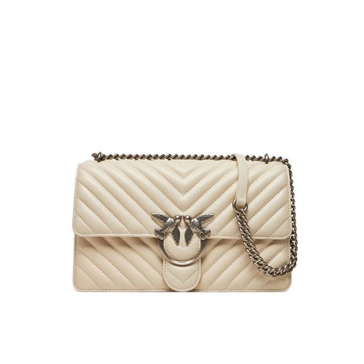 PINKO Torebka Love One Classic Dc PE 24 PLTT 100941 A0GK Écru ze sklepu MODIVO w kategorii Listonoszki - zdjęcie 182761416