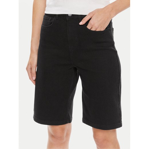 Noisy May Szorty jeansowe Lira 27029398 Czarny Regular Fit ze sklepu MODIVO w kategorii Szorty - zdjęcie 182761419