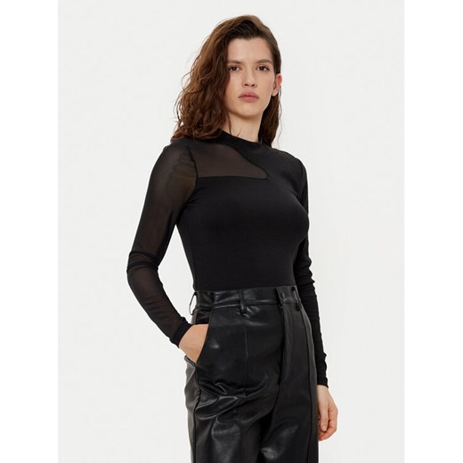 ONLY Bluzka Colette 15337504 Czarny Regular Fit ze sklepu MODIVO w kategorii Bluzki damskie - zdjęcie 182761487