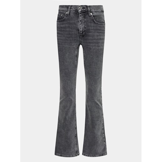 Gina Tricot Jeansy 20489 Szary Bootcut Fit ze sklepu MODIVO w kategorii Jeansy damskie - zdjęcie 182761529
