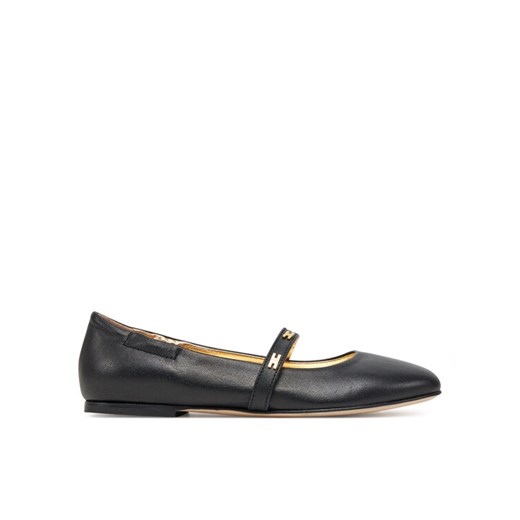 Elisabetta Franchi Baleriny F4-A3E-0209 Czarny ze sklepu MODIVO w kategorii Balerinki - zdjęcie 182761546