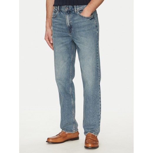 Michael Kors Jeansy CS5900KHP3 Niebieski Straight Fit ze sklepu MODIVO w kategorii Jeansy męskie - zdjęcie 182761596