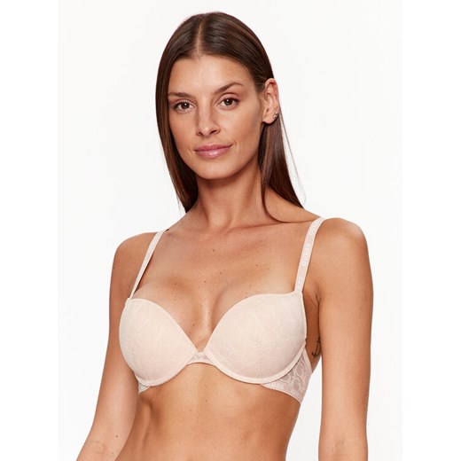 Guess Biustonosz push-up O3BC17 KBXA0 Beżowy ze sklepu MODIVO w kategorii Biustonosze - zdjęcie 182761597