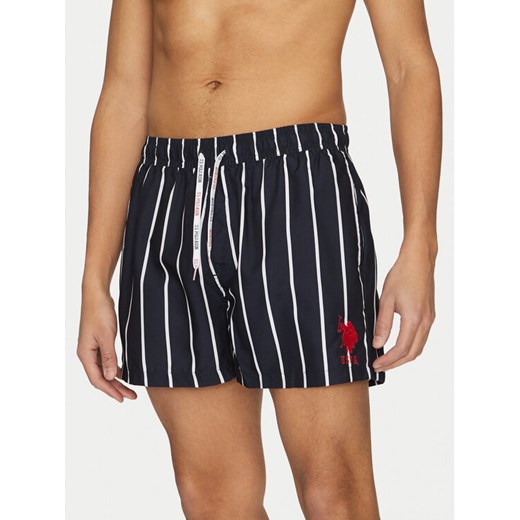 U.S. Polo Assn. Szorty kąpielowe MUP1906 Granatowy Regular Fit ze sklepu MODIVO w kategorii Kąpielówki - zdjęcie 182761708