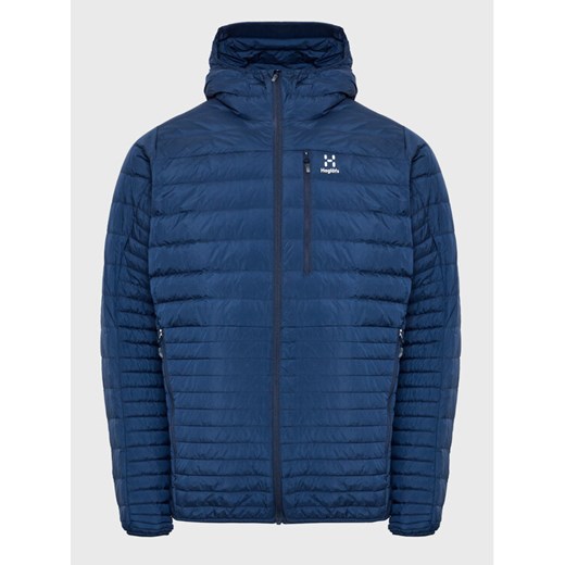 Haglöfs Kurtka puchowa Micro Nordic 605047 Granatowy Regular Fit ze sklepu MODIVO w kategorii Kurtki męskie - zdjęcie 182761758