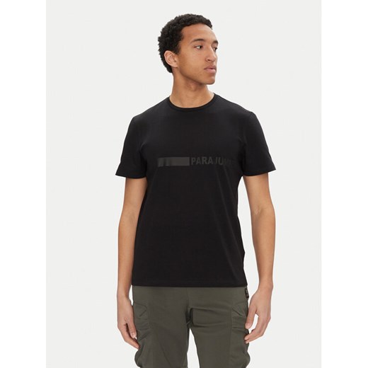 Parajumpers T-Shirt Space 25SMPMTSXF05 Czarny Regular Fit ze sklepu MODIVO w kategorii T-shirty męskie - zdjęcie 182761765