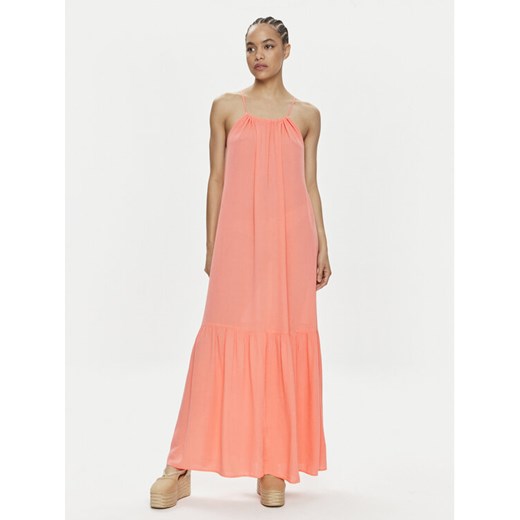 Tommy Hilfiger Sukienka letnia UW0UW05406 Pomarańczowy Relaxed Fit ze sklepu MODIVO w kategorii Sukienki - zdjęcie 182761768