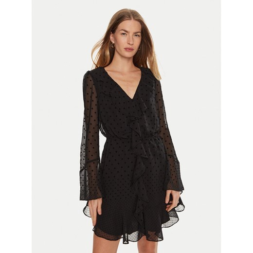 Guess Sukienka codzienna Olympe W4BK38 WGLF0 Czarny Regular Fit Guess XS MODIVO