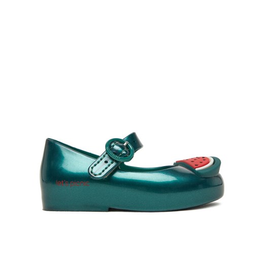Melissa Baleriny Mini Melissa Sweet Love Picnic Bb 36009 Zielony ze sklepu MODIVO w kategorii Balerinki dziecięce - zdjęcie 182761905