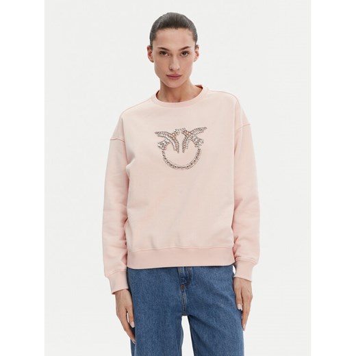 PINKO Bluza Nelly 100534 A2G8 Różowy Regular Fit ze sklepu MODIVO w kategorii Bluzy damskie - zdjęcie 182761919